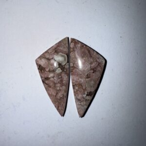 Flowering quartz Pair (1064)