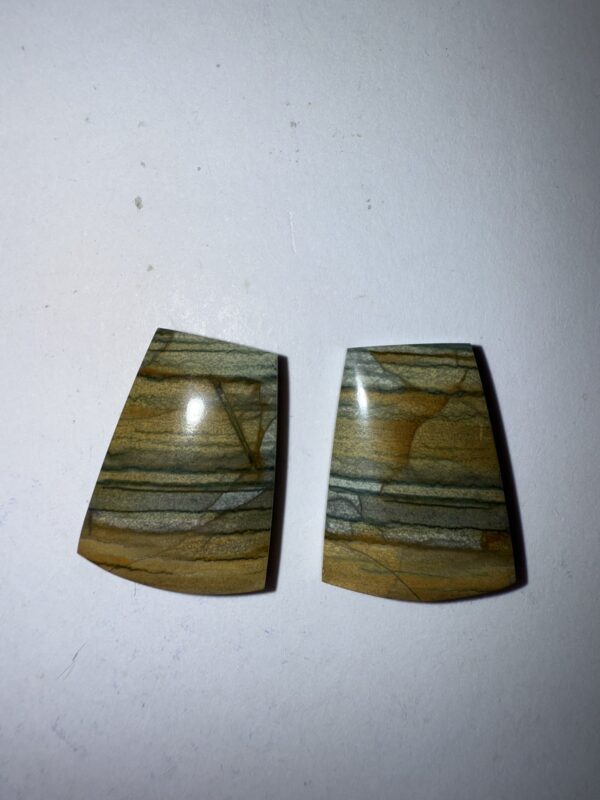 Breciated Jasper Pair (1066)