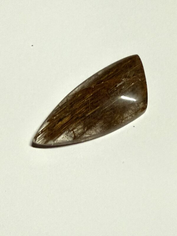 Angled Shield Rutilated Quartz (246)