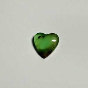 Australian Chrysoprase Heart (388)
