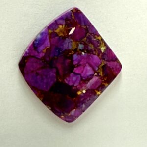 Charoite/Bronze Composite Cab (922)
