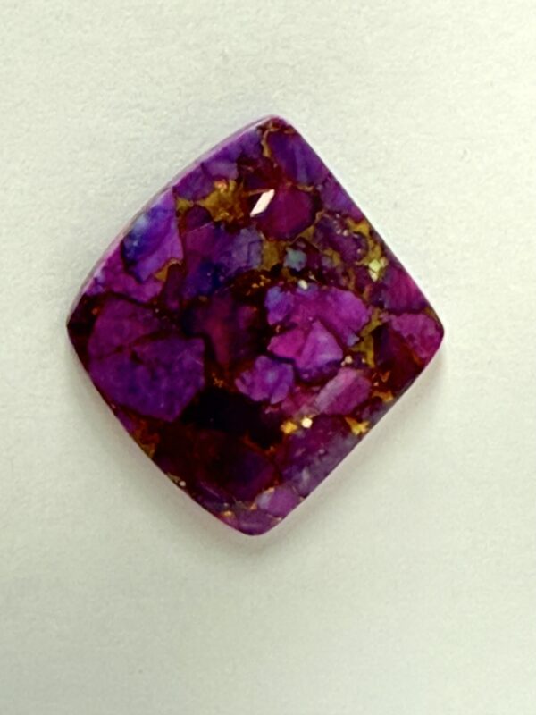Charoite/Bronze Composite Cab (922)