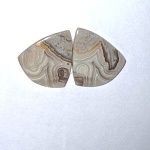 Crazy Lace Agate Earring Pair (250)