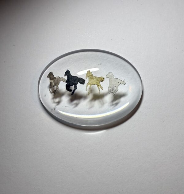 Glass Cab with Horses  (451)