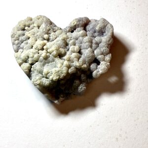 Grape Agate Heart (414)