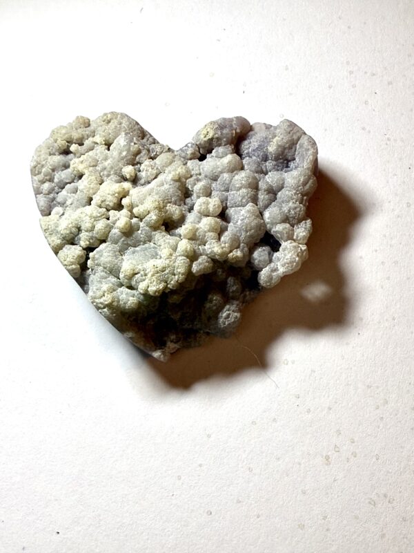 Grape Agate Heart (414)
