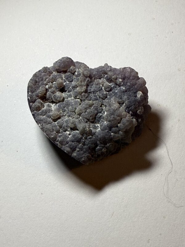 Grape Agate Heart (415)