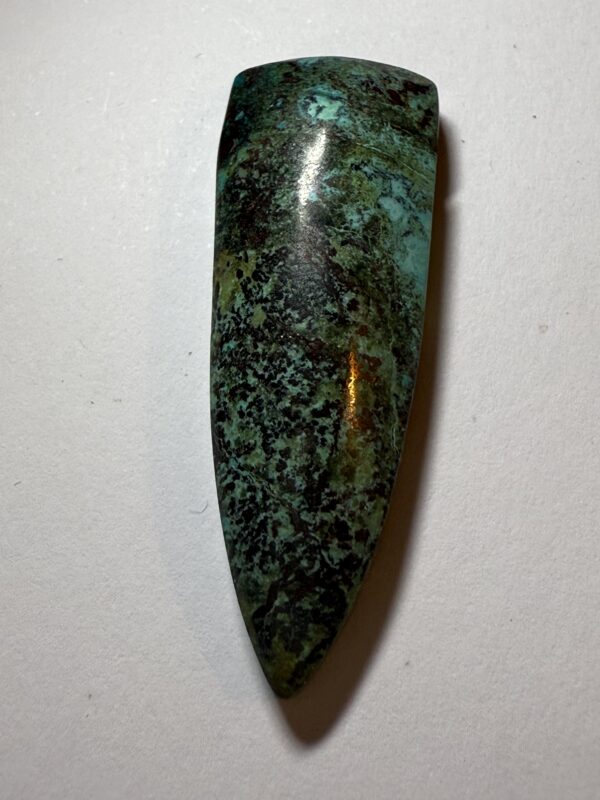 Sonoran Chrysocolla Shield  (418)