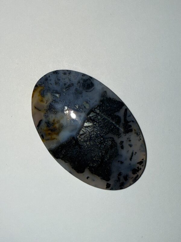 Moss Agate w/ Pyrite (857)