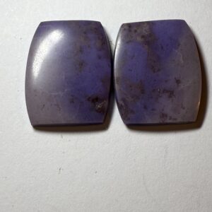Purple Jadeite Pair (344)