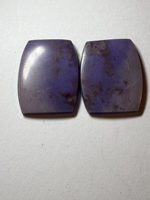 Purple Jadeite Pair (344)