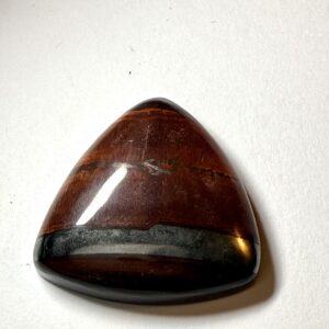 Red Tigereye with Hematite bands (199)