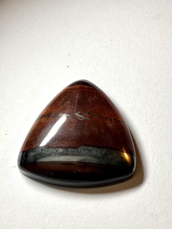 Red Tigereye with Hematite bands (199)