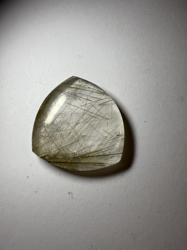 Rutilated Quartz Shield (470)