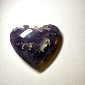 Grape Agate Heart (867)