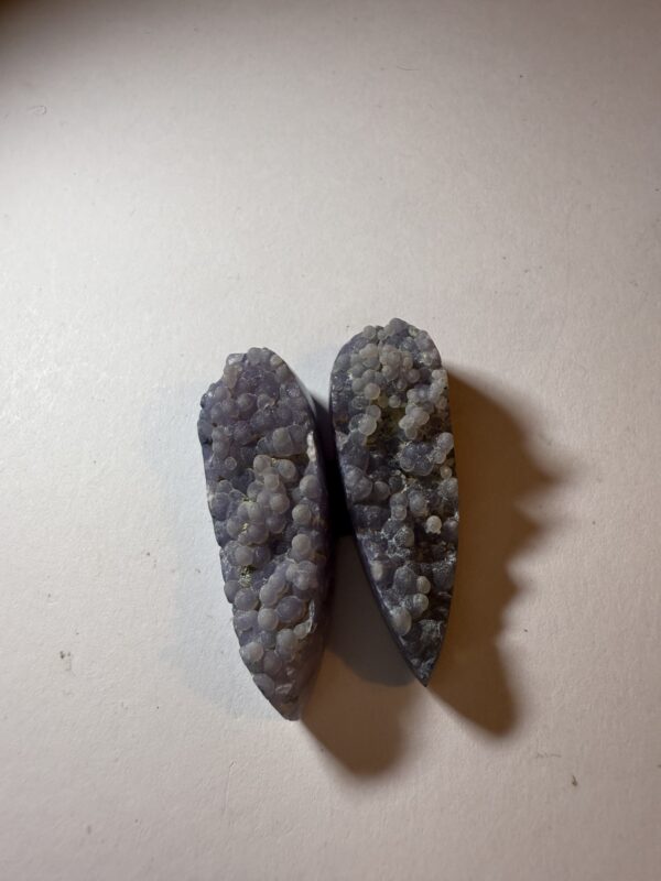 Grape Agate Earring Pair (904)