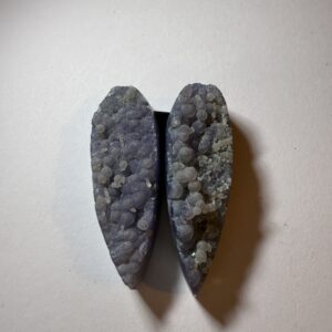 Grape Agate Earring Pair (902)