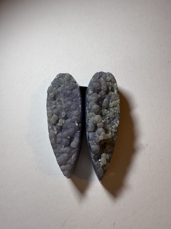 Grape Agate Earring Pair (902)