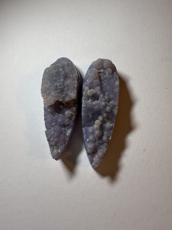 Grape Agate Earring Pair (898)